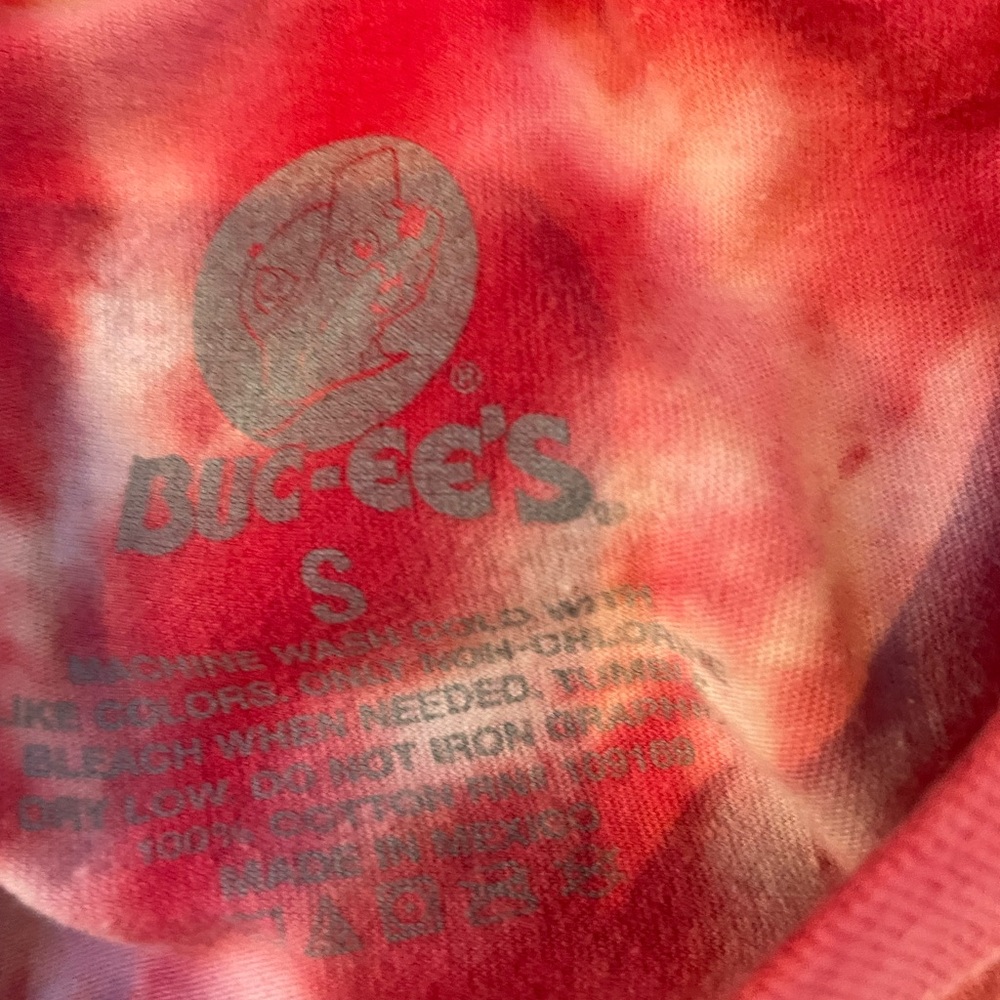 🔥Ts 2/$15 or 3/$20 Buc-ee's Mens Tee Tie Dye Buc-Ee’s Beavers Baseball - Picture 4 of 5
